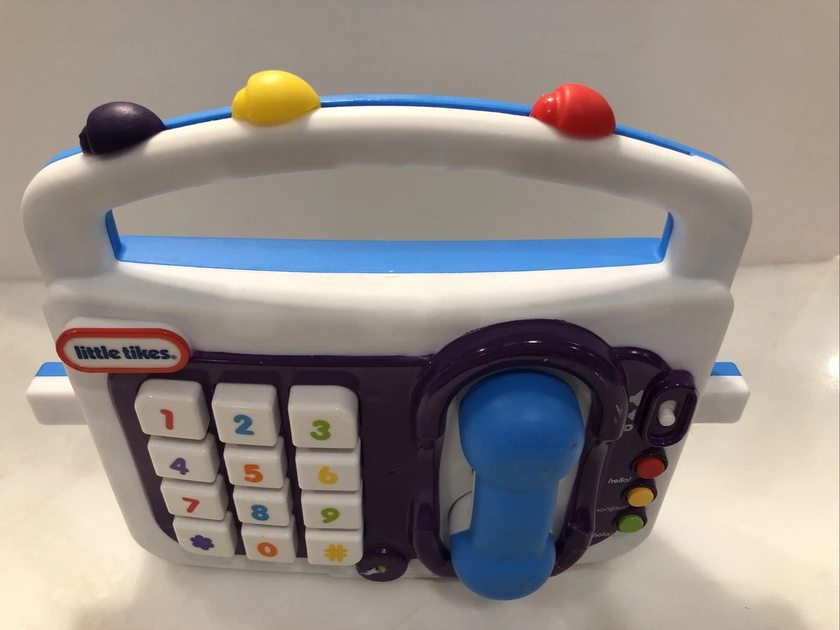 Little Tikes Toy Phone Discovery Sounds English Spanish French