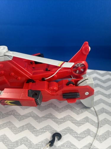 1985 Bandai Powerbots Flybot Transforming Helicopter Incomplete For PARTS Repair - Picture 12 of 17