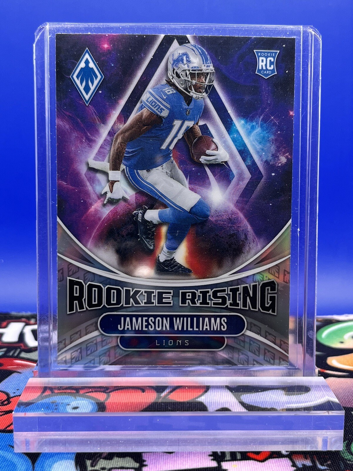 Jameson Williams 2022 Phoenix Rookie Rising Silver Detroit Lions
