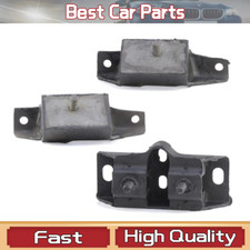 3x Motor Transmission Mount Kit For Mustang 289 Engine 64-66 Before 31966 New