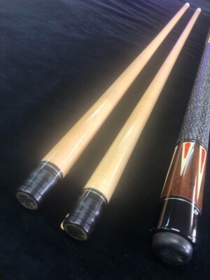 Jerry Olivier Custom Pool Cue 2 shafts, new, unused | eBay