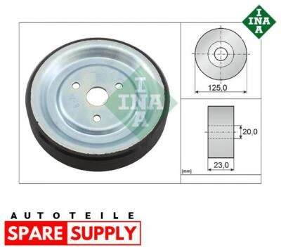 UMLENK-/FÜHRUNGSROLLE, KEILRIEMEN INA 532 0912 10 - Bild 1 von 4