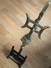 a chinese votive polearm for sword collector