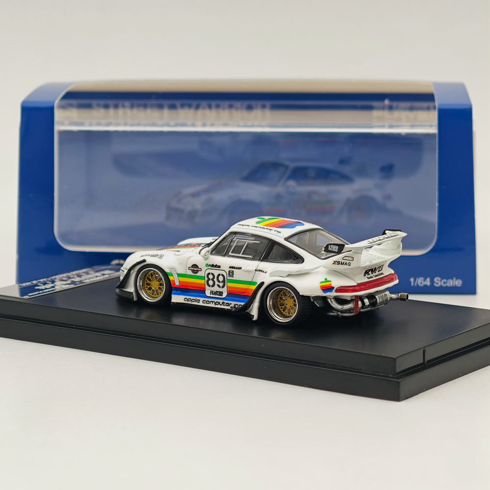 ミニカー Ignition model 1:64 RWB apple Ignition Model 1:64 Porsche 993 RWB Apple in White – Model