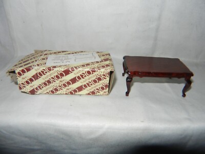 CONCORD MINIATURE - 1/2'' SCALE - VINTAGE - WOODEN COFFEE TABLE  # 324
