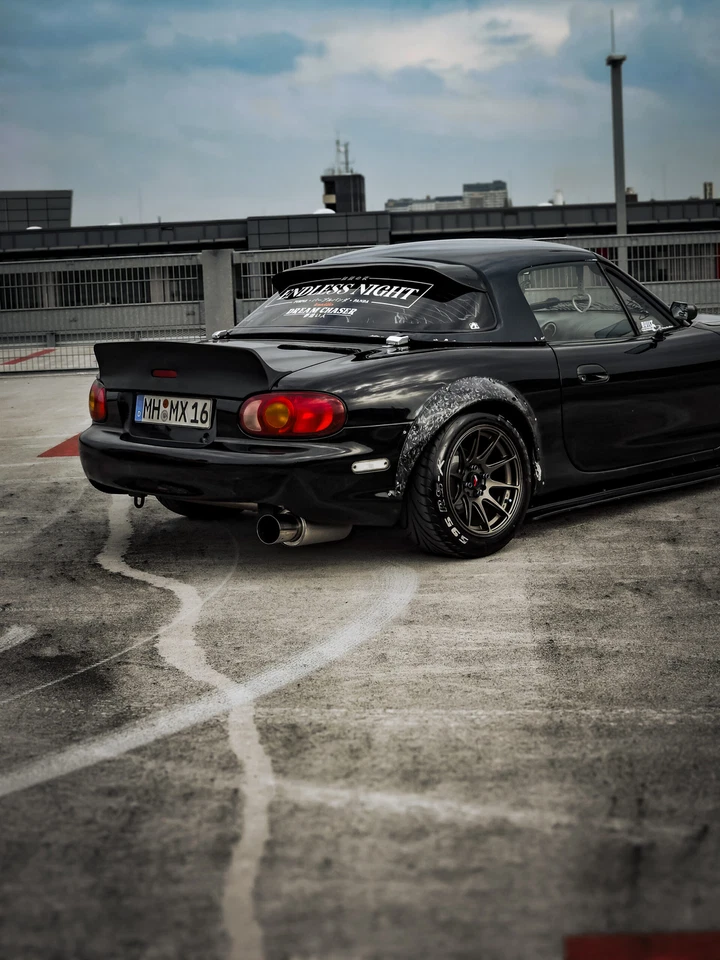 Sistema de escape Mazda MX5 Mk2 o Mk2.5, 1.6 o 1.8 Catback Performance JDM - Imagen 3 de 4