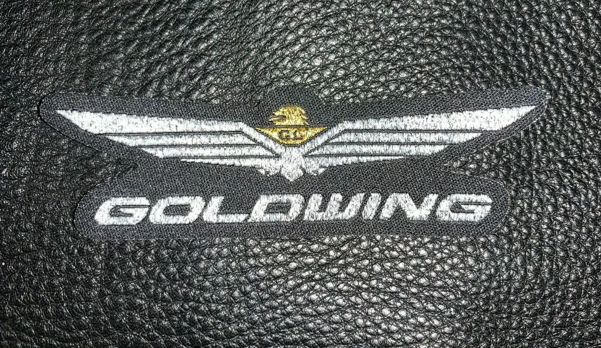 GOLDWING GL1800 HONDA MOTORCYCLE GOLD WING EMBROIDERED SEW ON