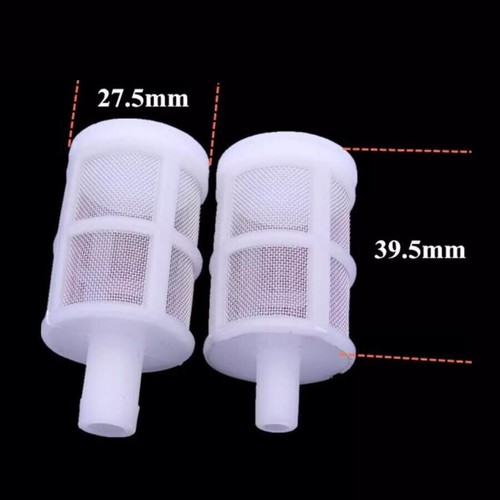 7mm/10mm Wasserpumpe Filtersieb Weiß Reinigungsgitter Netz für Aquarium Aquarium - Bild 3 von 9