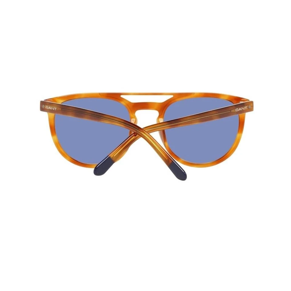 GANT GA7104 55V Havana Aviator Plastic Sunglasses Frame 55-22-145 Blue Lenses - Image 3 of 3