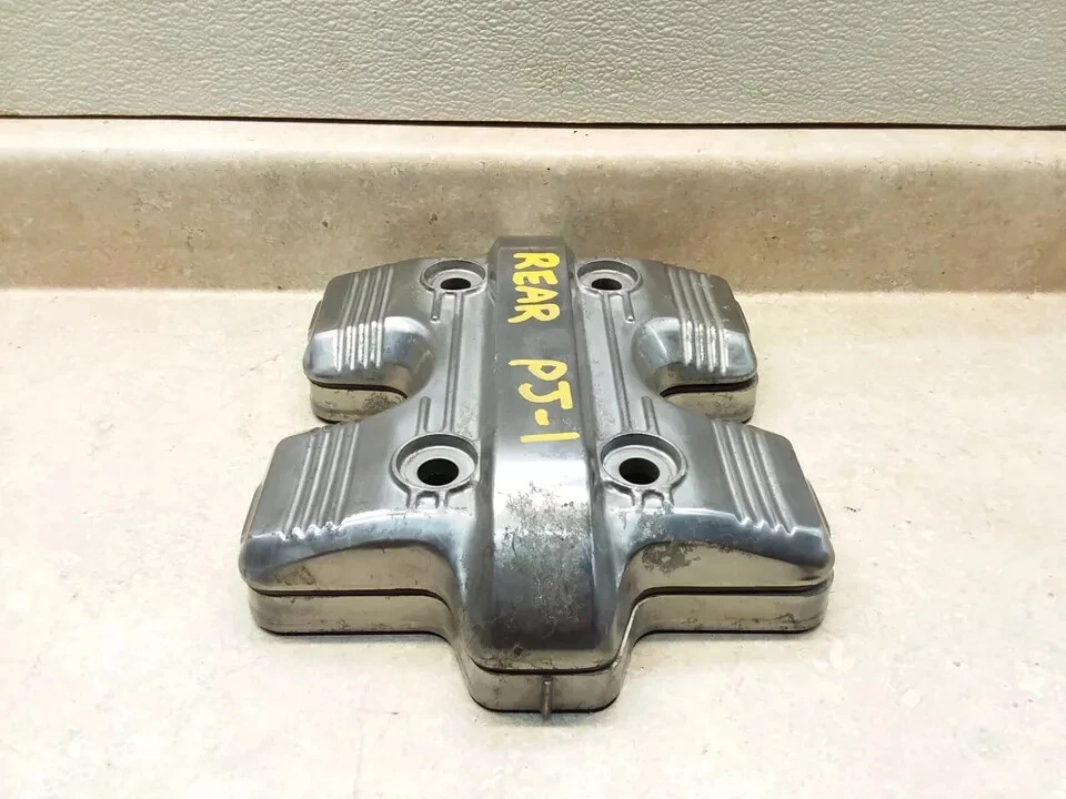 Par de cubiertas de culata de motor trasero Honda V65 Sabre VF1100S VF 1100 1984 PJ-1 Foto 2 de 4