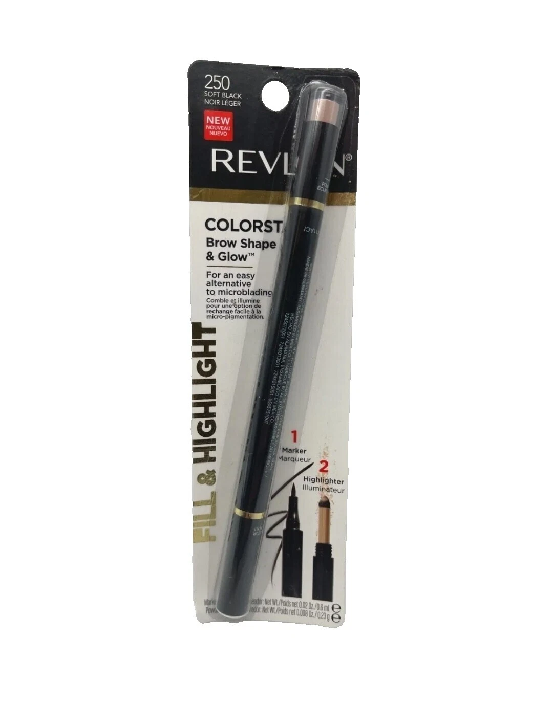 Revlon Pressed Powder Brown Eyebrow Liners & Definition