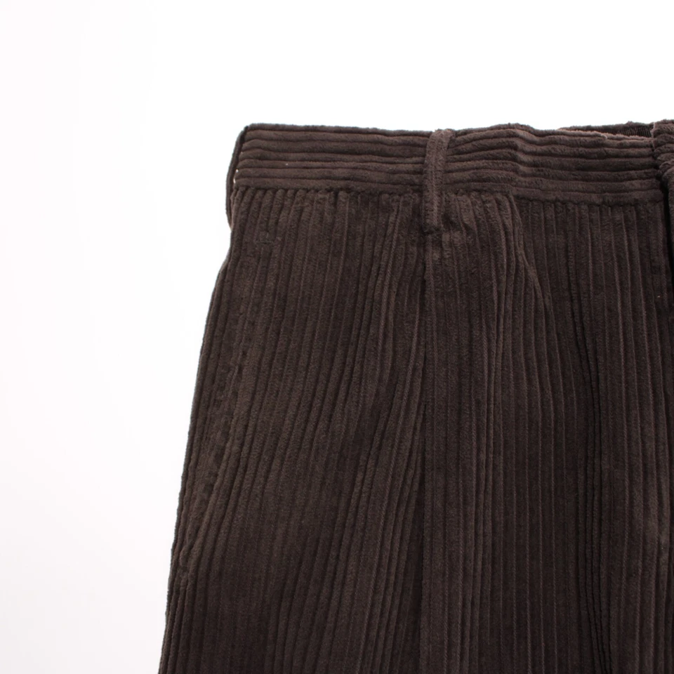 Incotex NWT Chinos / Casual Pants Size 52L (US 36) Tapered in Brown Corduroy - Изображение 3 из 4
