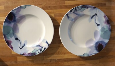 Lenox China Indigo Watercolor Floral by Stephanie Ryan Salad