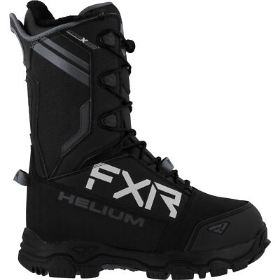 FXR Helium Speed Snowmobile Boots Black Size 9M/ 11W