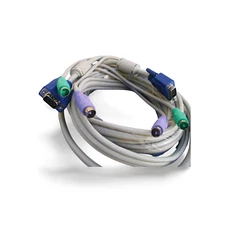 15ft KVM Video Cable Male to Male - Beige