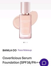 GENUINE K-BEAUTY FOUNDATION - BANILA & CO "COVERICIOUS SERUM FOUNDATION" IN ROSE