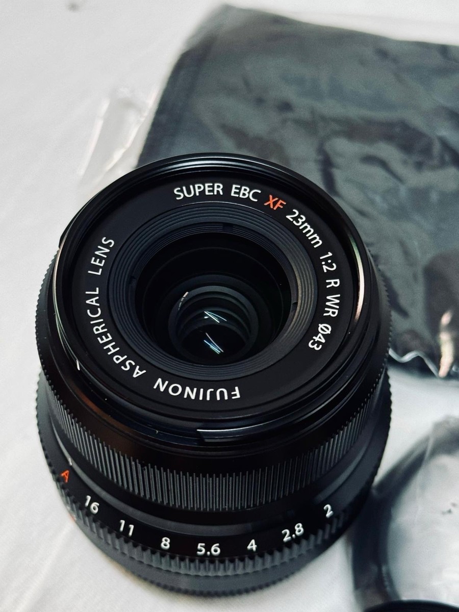 Fujinon 23mm f/2 ブラック Fujifilm Fujinon XF 23mm F/2 R WR Lens - Black for sale