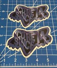 Rare Fox Racing Stickers Guaranteed Authentic You Get Both 4 - Read Tiny Scratc