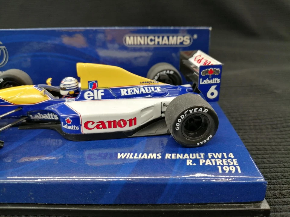 Minichamps WILLIAMS RENAULT FW14 R.PATRES 1/43 Minicar - Image 3 of 4