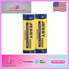 3.7V Rechargeable Button Top Battery Pack - 2 x 3000mAh for Outdoor  Indoor Use