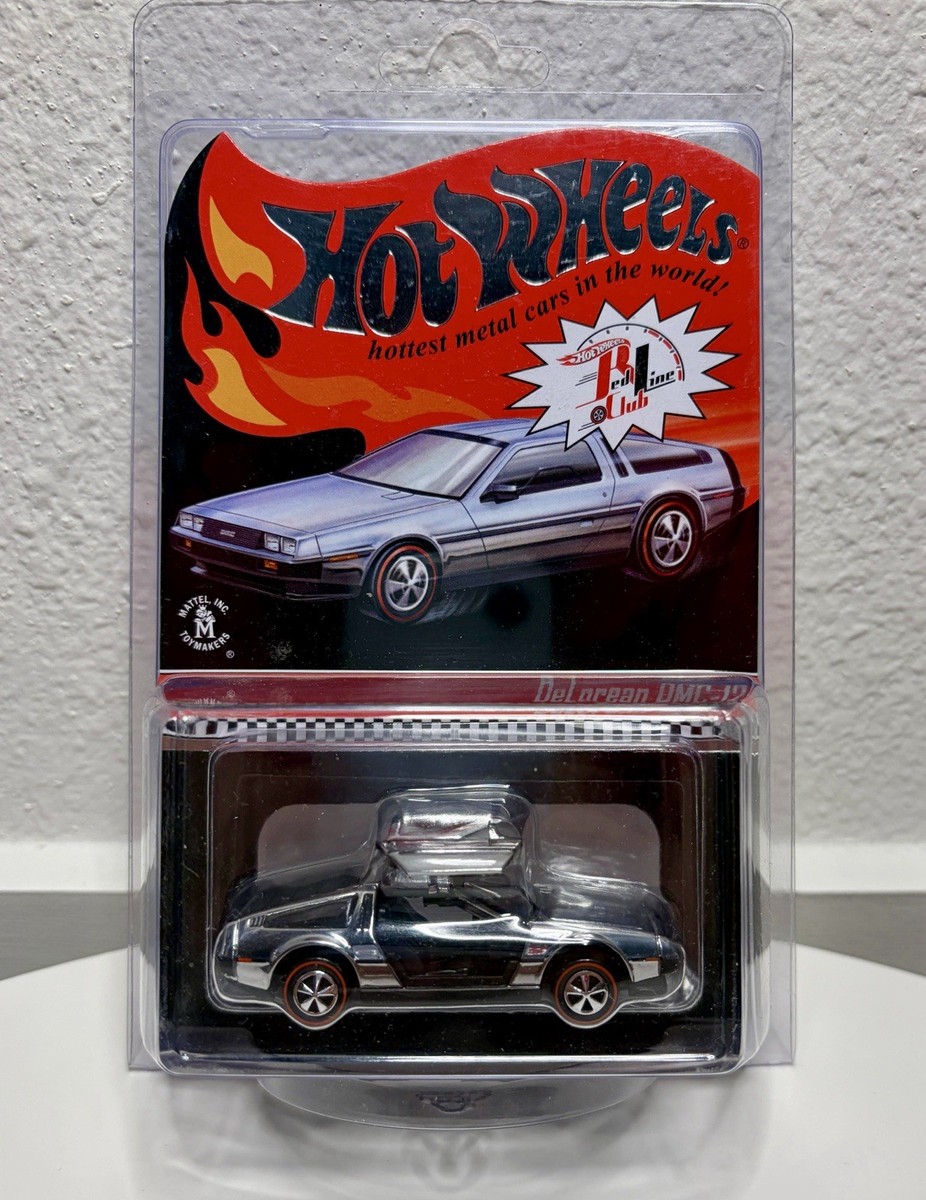 Hot Wheels RLC 2012 DeLorean DMC-12 Chrome Redline Club 03931