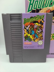 Boulder Dash NES Nintendo Boxato con manuale 