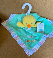 Magic Years My First Easter Duck Plush Security Blanket Lovey Embroidered