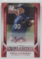 2013 Panini Elite Extra Edition 8/25 Chris Anderson #5 Auto 0b2