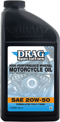 DRAG SPECIALTIES OIL 20W-50 Engine Oil - 1 Quart - 3601-0773