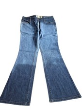 Women's Ann Taylor LOFT Blue Curvy Boot Cut Jeans Size 10 450