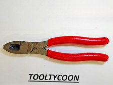 Snap-on Tools USA NEW 7" RED Soft Grip HD Combination Lineman's Pliers 57CF
