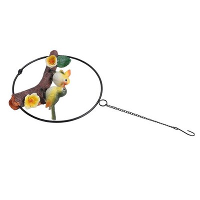 Lifelike Hanging Decor For Garden Patio Lawn Yellow Green BAK