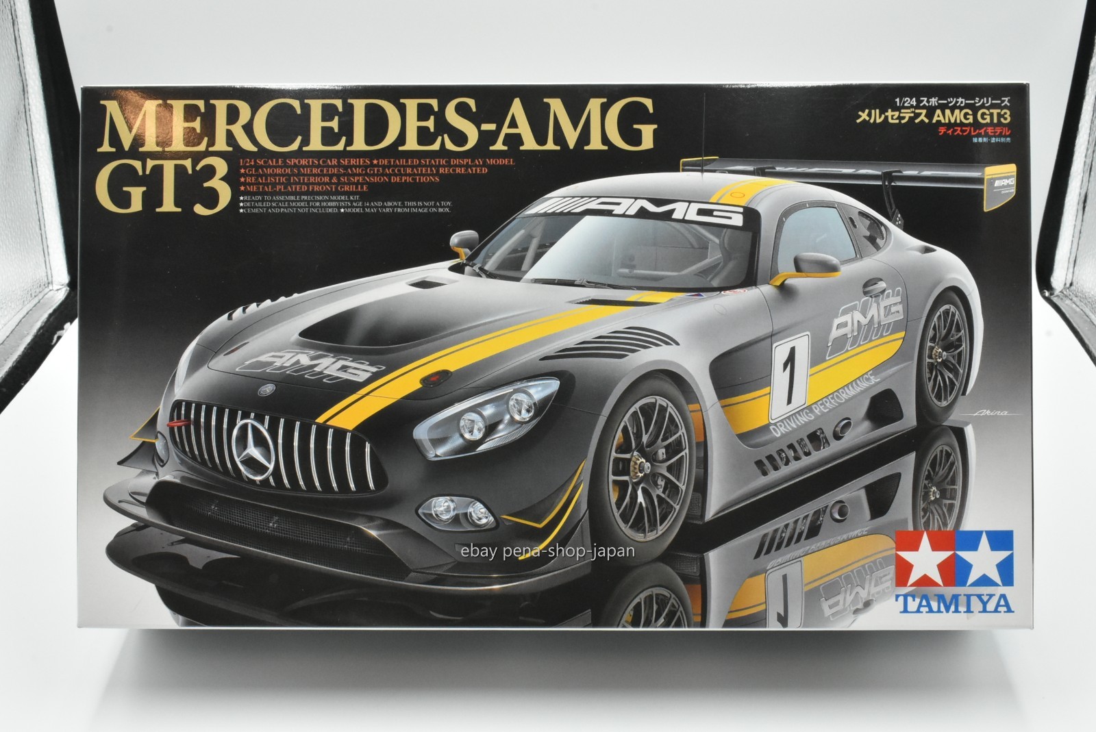 Tamiya 1/24 Sports car No.345 Mercedes-Benz AMG GT3 Plastic Model Kit Japan