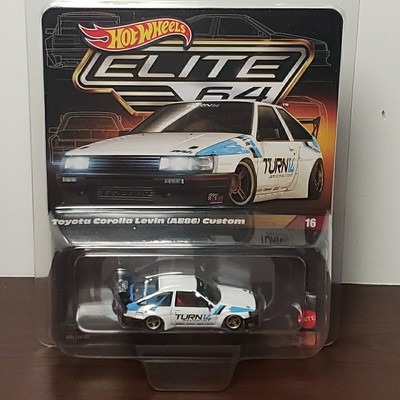 Hot Wheels Elite 64 Toyota Corolla Levin AE86 Custom Mattel
