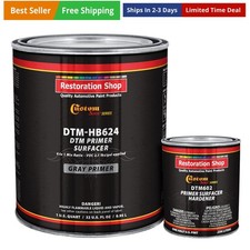 Gray Dtm High Build Urethane Primer Surfacer Direct To Metal 2.1 Voc 1-14 Qu... Gray Dtm High Build Urethane Primer Surfacer Direct To Metal 2.1 Voc 1-14 Qu...