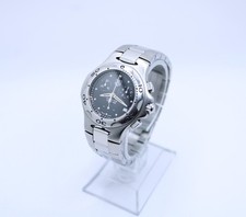 Tag Heuer Kirium schwarzes Zifferblatt Quarz Chronograph Herrenuhr Ref CL1212