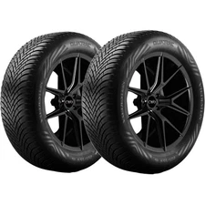 (QTY 2) 205/60R15 Vredestein Quatrac 91V SL Black Wall Tires