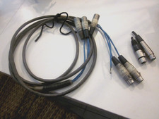 3 CHANNEL XLR SNAKE CABLE - 10 Ft Plus Pro Audio Patch/Stage /Rack for Repairs