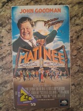 Matinee VHS 1993 John Goodman Tested and Working