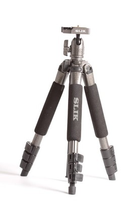 SLIK SBH-100DQ Sprint Mini II Stativ Kamerastativ Tripod Dreibeinstativ