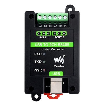 USB to 2 Channel RS485 Industrial Grade Isolated Converter FT2232HL8367