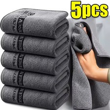Car Wash Microfiber Towel Double Sided Thick Super Absorbent Lint Free Drying Cl