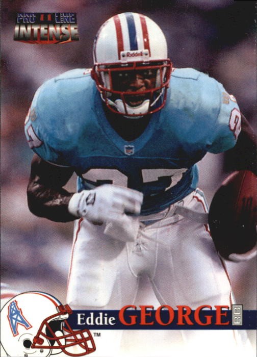 1996 Pro Line Intense #91 Eddie George RC Rookie Card