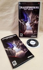 Transformers The Game (Sony PSP, UMD) Complete with Case & Manual — Untested