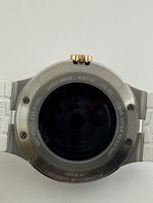 Porsche-Women’s Flat Six Diamond Markers Gold Bezel Gold Crown White Dial/Band 3