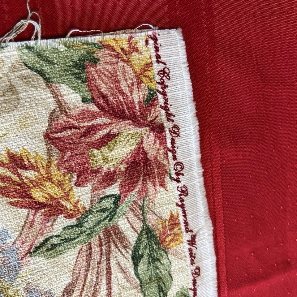 Raymond Waites Designs For Mills Creek Fabrics 48” X55” - Image 2 of 4