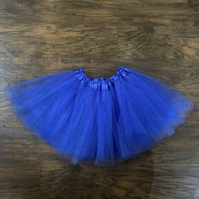 Kid Tutu Skirt 3 Layered Tulle Fits Most 4-11 yrs Little  Big Girls Party Dance