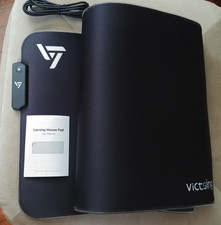 Black Victsing Wired USB Computer Gaming Mouse Pad USB Cable 5 ft Cord VIP Card