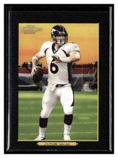 2006 Turkey Red Black Jay Cutler Rookie #190