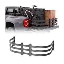 Truck Bed Extender Adjustable 59"-69" Aluminum Pickup Tailgate Extension, Ret...